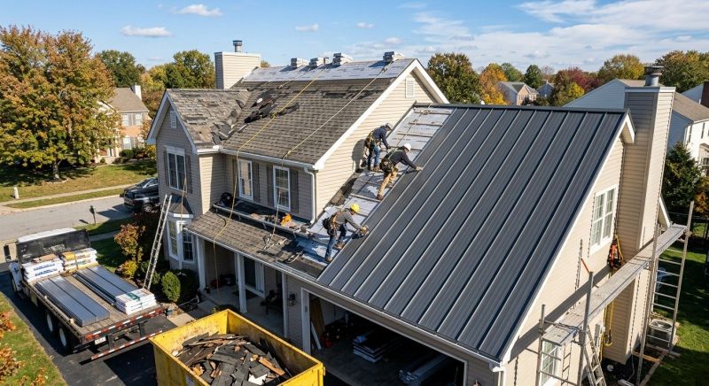 Copper Roof Replacement