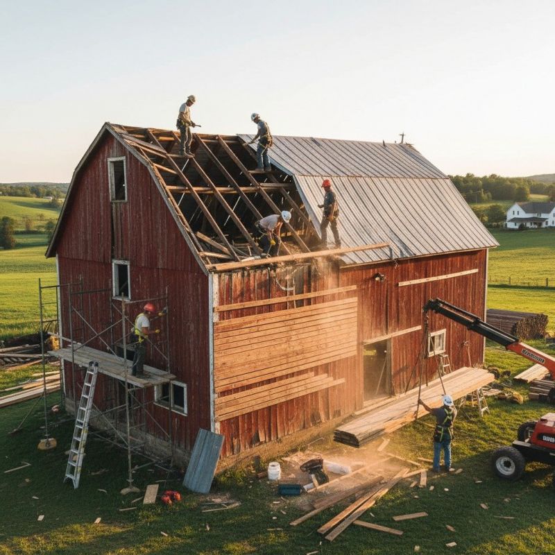 Barn Roof Replacement in Alexandria, KY