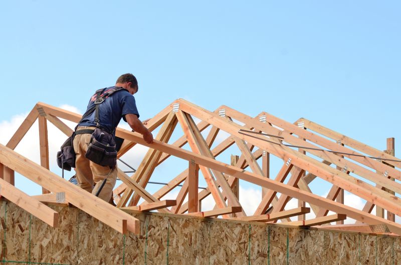 A Frame Roof Installation in Union, KY