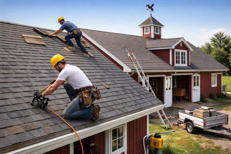 Barn Roof Installation in Union, KY