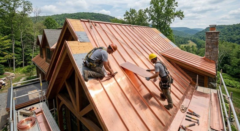 Copper Roof Installation in Union, KY