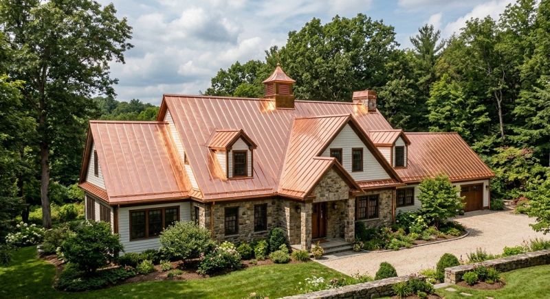 Copper Roof Replacement in Union, KY