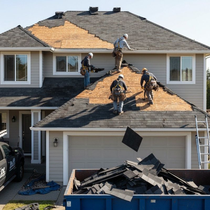 Damaged Roof Replacement in Florence, KY
