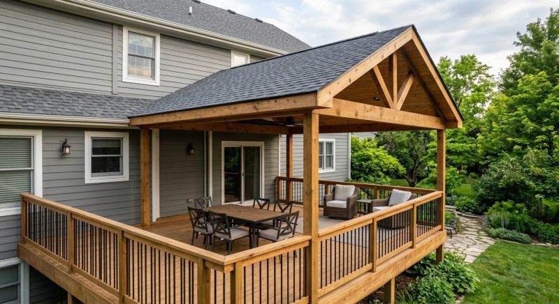 Deck Roof Construction in Union, KY