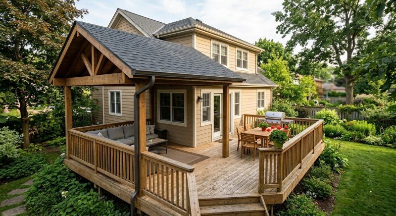 Deck Roof Construction in Union, KY