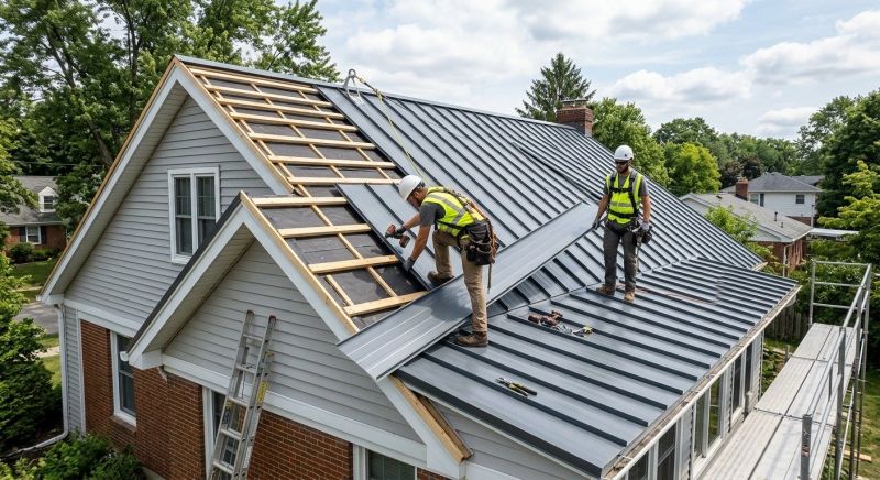 Metal Roof Installation in California, KY