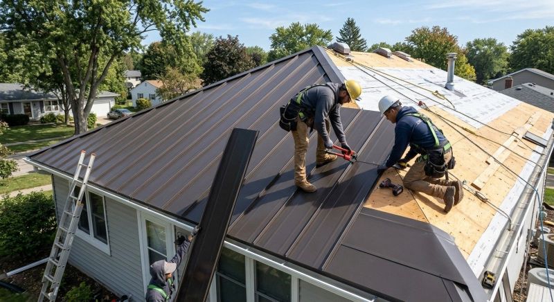 Metal Roof Installation in Union, KY