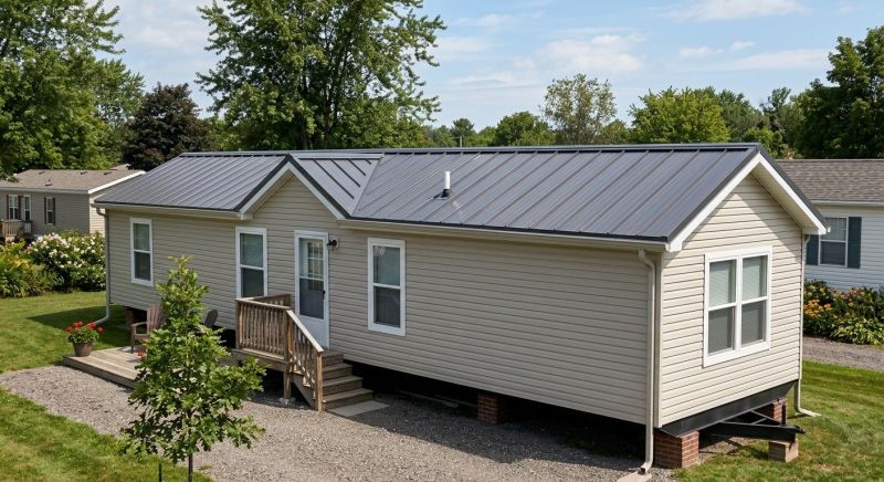 Metal Roof Replacement in Rising Sun, IN