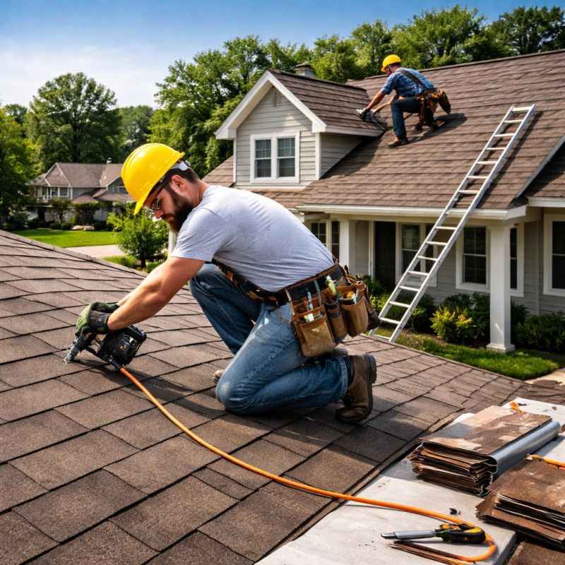 Roof Shingles Installation in Union, KY