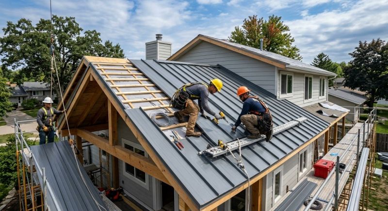 Sheet Roofing Installation in Morning View, KY
