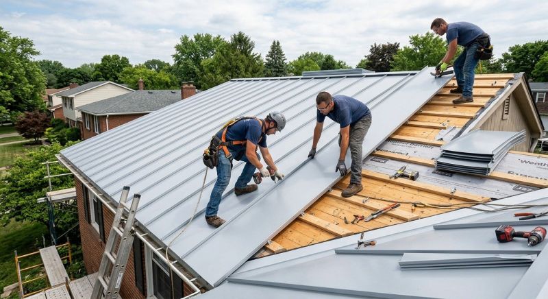 Sheet Roofing Installation in Switzerland County, IN