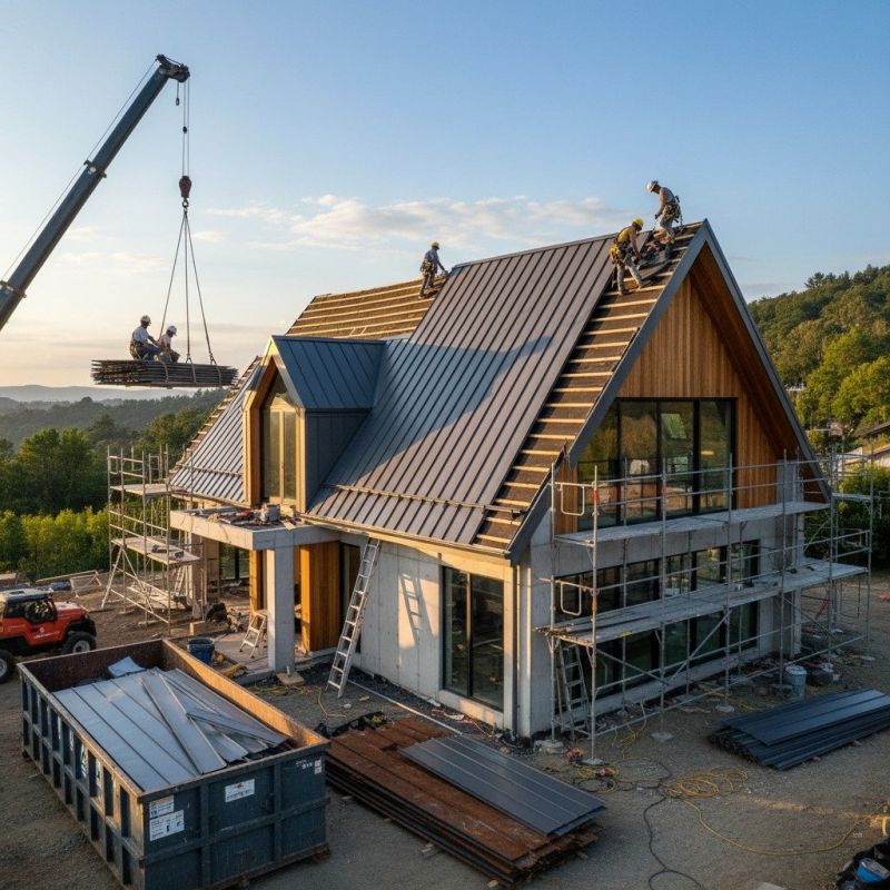 Steel Roof Replacement in Covington, KY