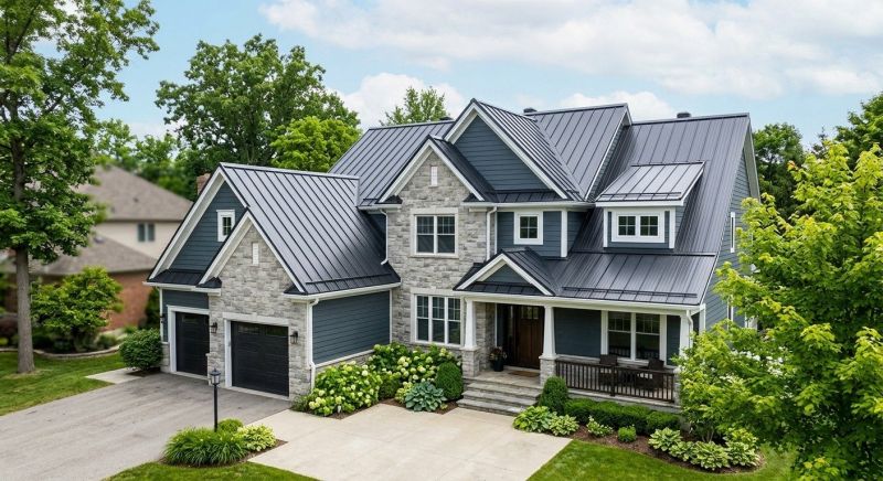 Steel Roof Replacement in Harrison, OH